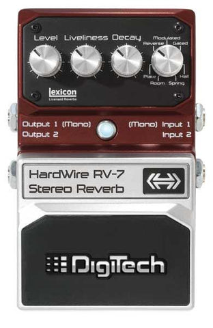 HardWire RV-7 Stereo Reverb by DigiTech