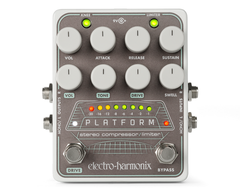 Electro-Harmonix Platform Stereo Compressor Limiter