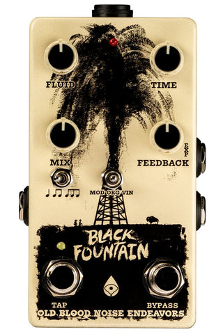 Old Blood Noise Endeavors Black Fountain Delay w tap tempo V3
