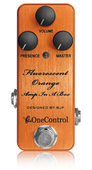 One Control Fluorescent Orange Amp in a Box A/AB