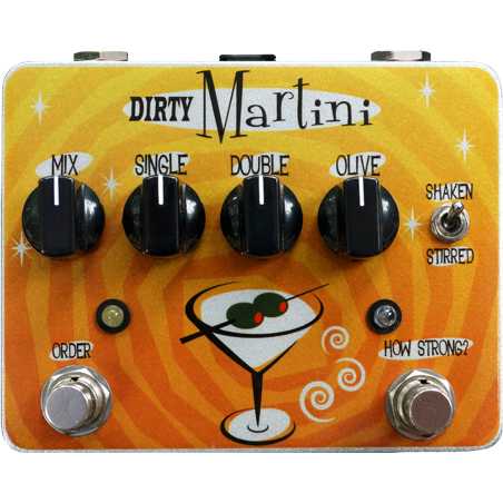 Tortuga Effects Dirty Martini™ Dual Analog Chorus and Vibrato