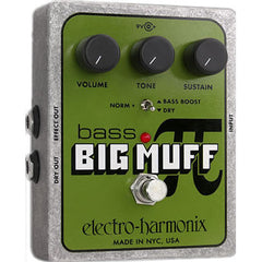 Electro-Harmonix Bass Big Muff Pi Distortion/Sustainer Pedal for Bass Guitar Pedals Electro-Harmonix www.stevesmusiccenter.net