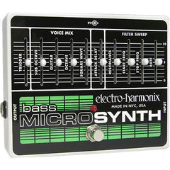 Electro-Harmonix Bass Micro Synthesizer Analog Synth for Bass Guitar Pedals Electro-Harmonix www.stevesmusiccenter.net
