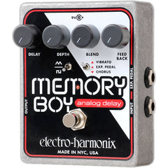 Electro-Harmonix Memory Boy Analog Delay with Chorus/Vibrato Pedals Electro-Harmonix www.stevesmusiccenter.net