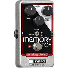 Electro-Harmonix Memory Toy Analog Delay with Modulation Pedals Electro-Harmonix www.stevesmusiccenter.net