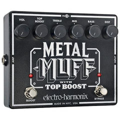 Electro-Harmonix Metal Muff with Top Boost Pedals Electro-Harmonix www.stevesmusiccenter.net