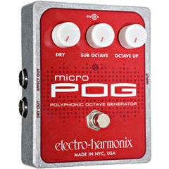 Electro-Harmonix Micro POG Pedals Electro-Harmonix www.stevesmusiccenter.net