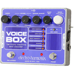 Electro-Harmonix Voice Box Vocal Harmony Machine / Vocoder Pedals Electro-Harmonix www.stevesmusiccenter.net