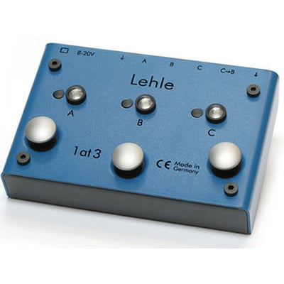 Lehle 1@3 SGoS Switcher Switcher for one instrument to 3 amps Second Generation