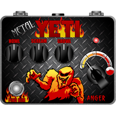Tortuga Effects Metal YETI™ Metal Fuzz-Stortion™ 5th Anniversary Limited Edition No. 3 of 10 Pedals Tortuga Effects www.stevesmusiccenter.net