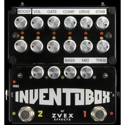 Z. Vex Inventobox (Zvex) Fully assembled with Fuzz Factory™, tone stack, and SHO™ modules