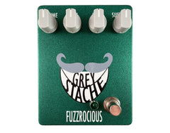 Fuzzrocious Grey Stache with Diode and Momentary Oscillation mods