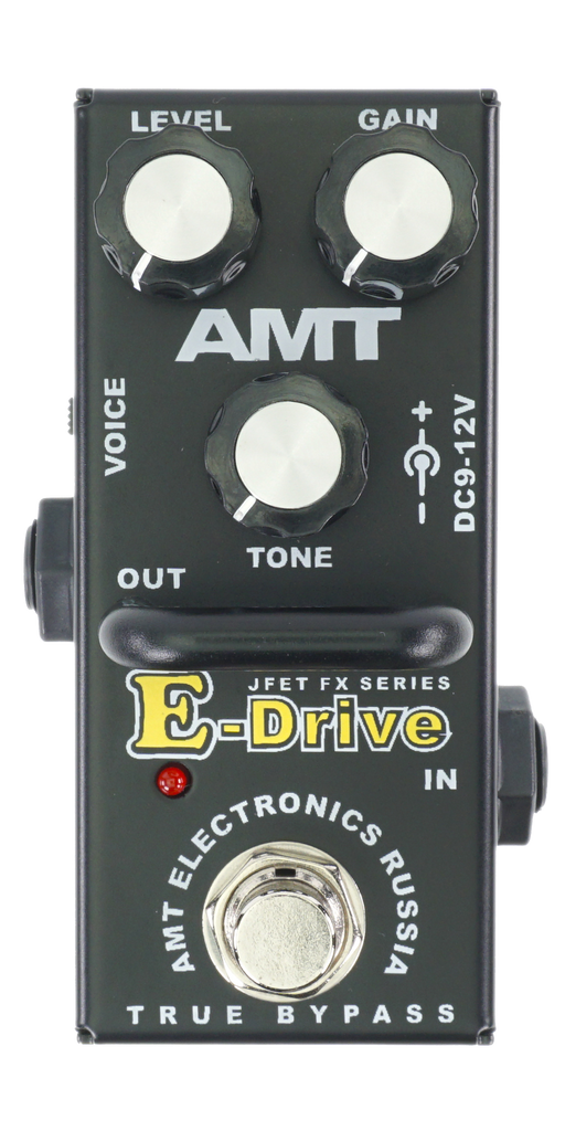 amt pedals AMT Electronics E-Drive - JFET distortion pedal