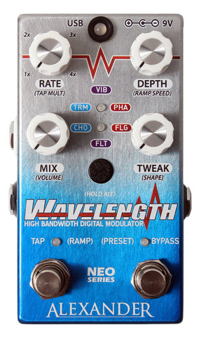 Alexander Pedals Wavelength High Bandwith  Digital Modulator