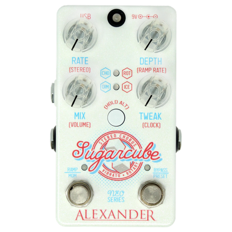 Alexander Pedals Sugarcube Stereo Chorus