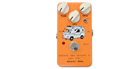 Animals Pedals Vintage Van Driving is Very Fun Overdrive