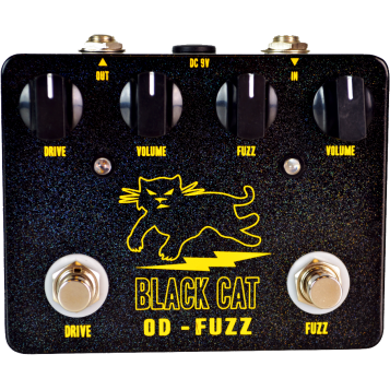 Black Cat OD-Fuzz | Welcome To Steve's Music Center !