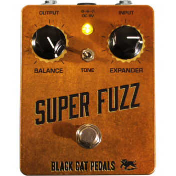 ギター BLACK CAT PEDALS - SUPER FUZZ - Black Cat Super Fuzz | Welcome To Steve's Music Center !