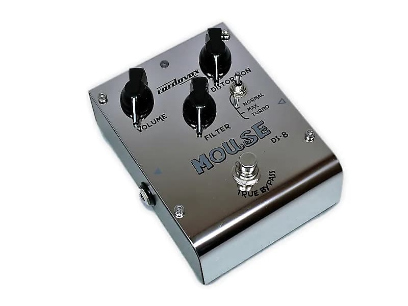 guitar bypass pedal Cordovox DS-8 Mouse Distortion True Bypass Guitar Effect Pedal