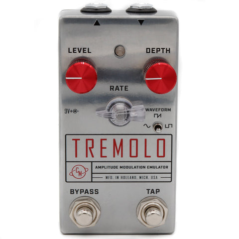 Cusack Music Tremolo -Amplitude Modulation Emulator w/ Tap Tempo