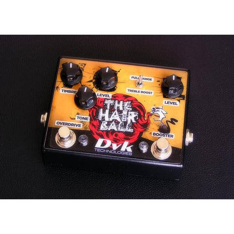DVK technologies The HairBall – Dual pedal – Overdrive / Booster