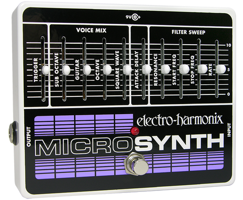 Electro-Harmonix Micro Synthesizer Analog Synth for Guitar