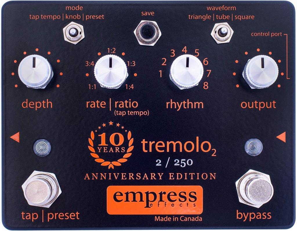 Empress Effects Tremolo 2 10th Anniversary Edition | Welcome To 