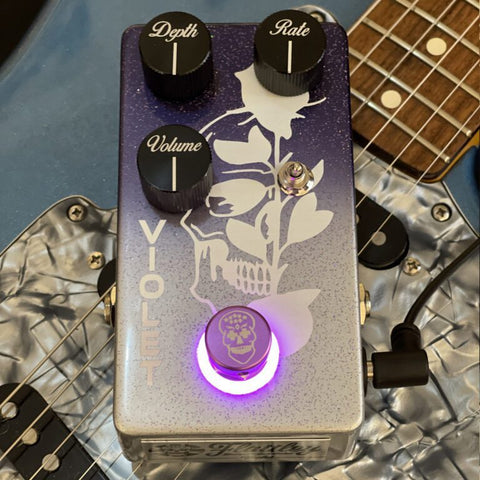 Flattley Guitar Pedals Violet Tremolo