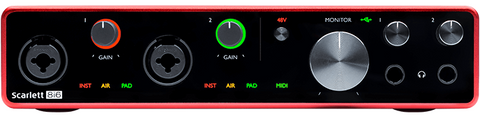 Focusrite Scarlett-8I6-3G Interface 3rd generation