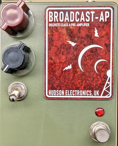 Hudson Electronics UK Broadcast AP Ariel Posen LTD Dark Green
