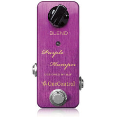 One Control Purple Humper Mid Boost Pedals One Control www.stevesmusiccenter.net