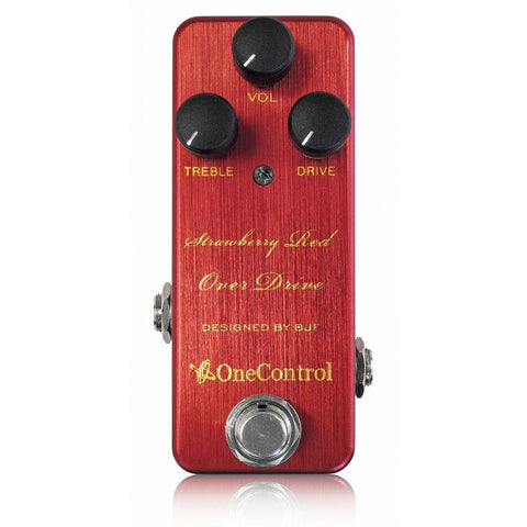 One Control BJF Series Strawberry Red Overdrive