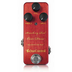 One Control BJF Series Strawberry Overdrive Pedals One Control www.stevesmusiccenter.net