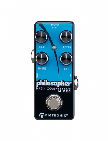 Pigtronix Philosopher Bass Compressor Micro