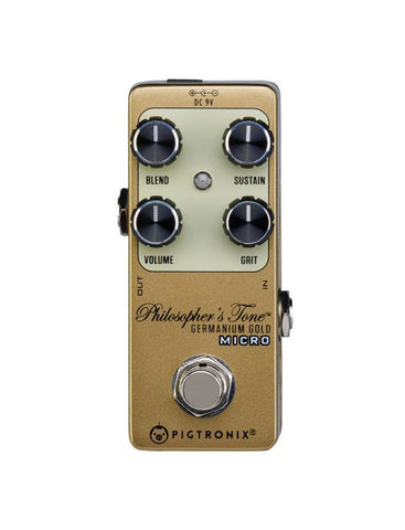 Pigtronix Philosopher’s Tone Germanium Gold Micro