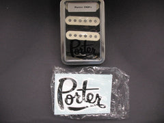 Porter Pickups 1960s Single Coils Set-Aged White