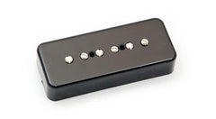 Porter Pickups P90 Set Smooth with Classic Bridge (Black Covers) Set of 2