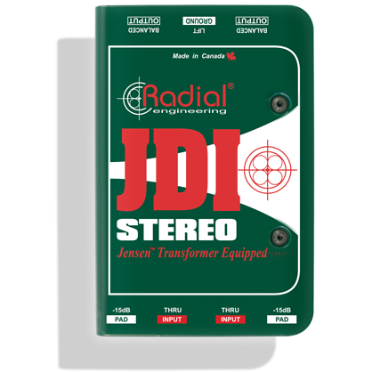 Radial JDI Stereo Passive DI
