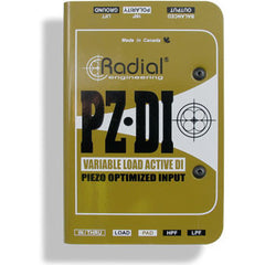 Radial PZ-DI Orchestral Instrument DI P.A. Gear Radial www.stevesmusiccenter.net
