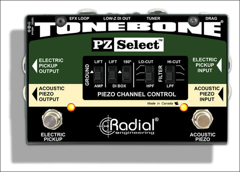 Radial PZ Select Acoustic Preamp