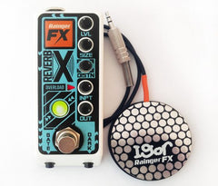 Rainger FX Reverb-X digital reverb (& Igor) mini-pedal