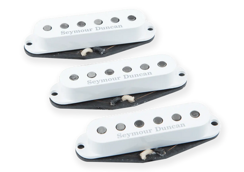 Seymour Duncan APS 2 Alnico II Pro Flat Strat Set 11204-08-Cset White Covers