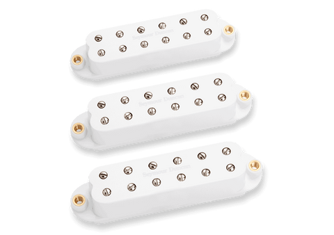 Seymour Duncan Little 59 Strat Set White 11208-22-W