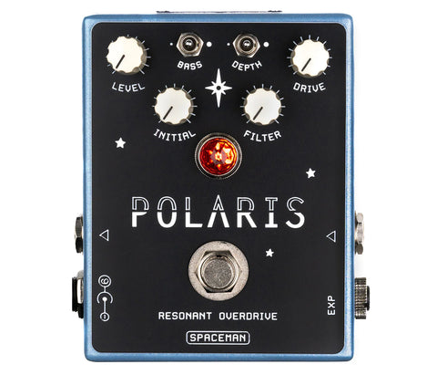 Spaceman Effects Polaris Resonant Overdrive Light Blue Edition