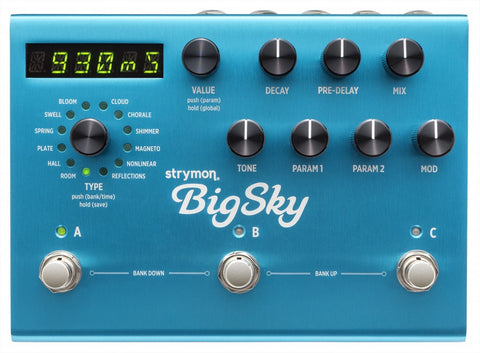 Strymon BigSky Multidemsional Reverberator