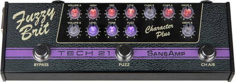 Tech 21 Sansamp Character Plus Series Fuzzy Brit