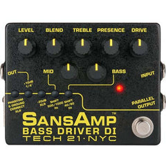 Tech 21 Sansamp Bass Driver DI V2 Pedals Tech 21 www.stevesmusiccenter.net