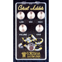 Tortuga Effects Coral Adder JCM Graphic Serial Number 1 Pedals Tortuga Effects www.stevesmusiccenter.net