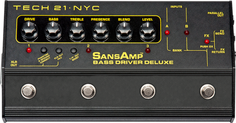 Tech 21 Sansamp Bass Driver Deluxe