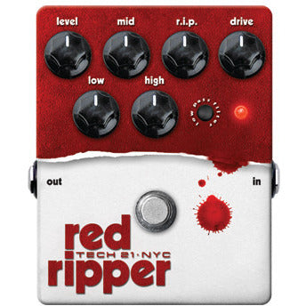 Tech 21 Red Ripper Bass Fuzz Distortion